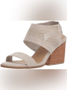 Dr. Scholl's Women's Jasmin Sandal perforated upper block heel shoes 10 Amazing